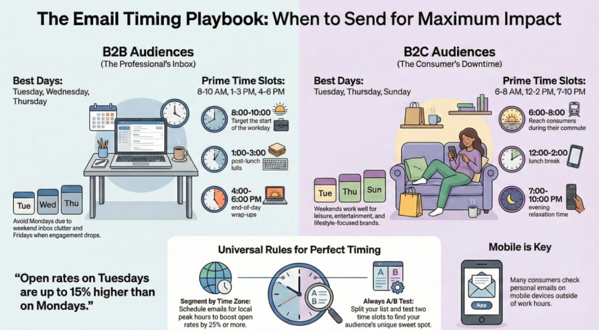 Time Send The Best Times to Send Emails Based on Your Audience – Nova Express Blog