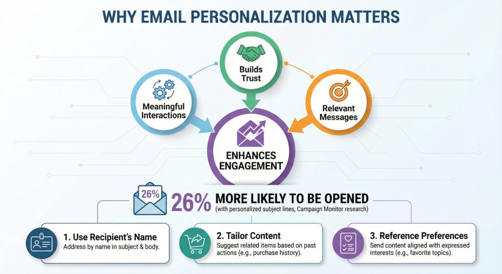 why email personalization matters