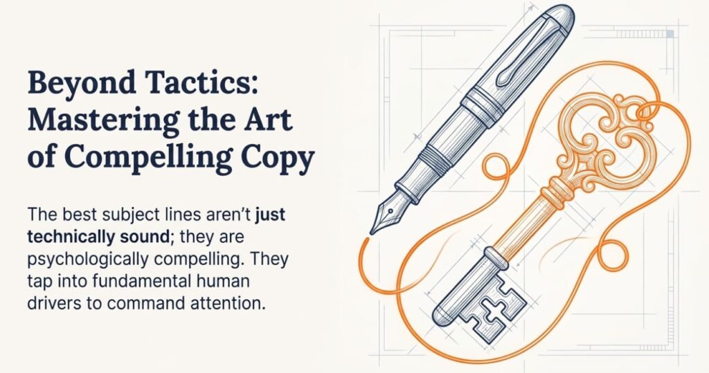 Mastering the art of compelling copy: psychology behind email subject lines