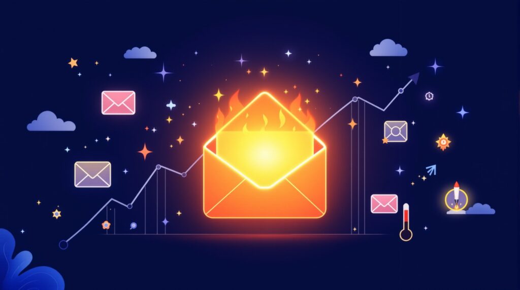 Email warm-up progress: from low volume to high deliverability