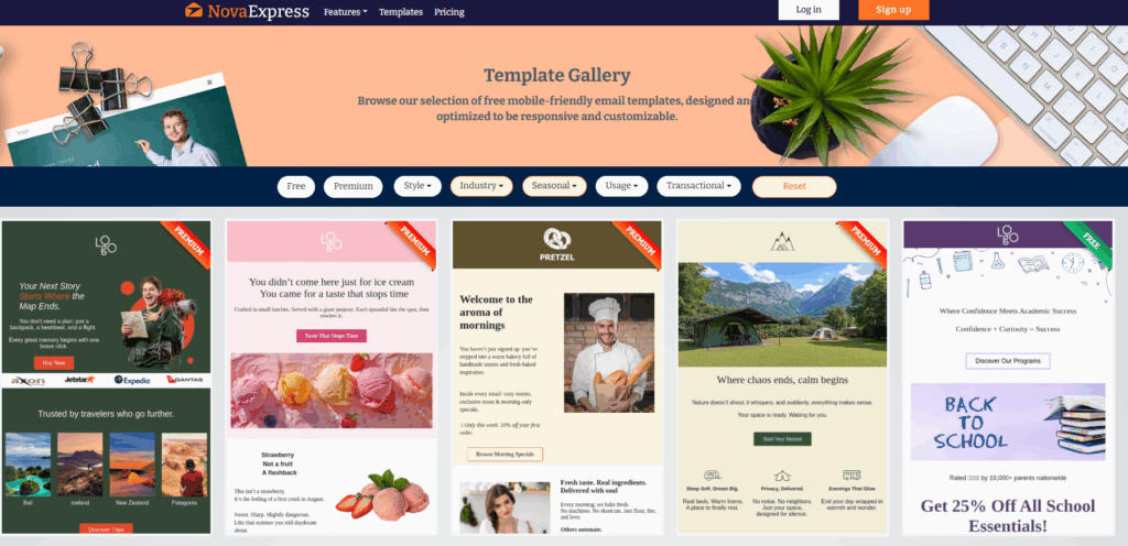 Minimalist email template 2025 – mobile-first, high-conversion, free download
