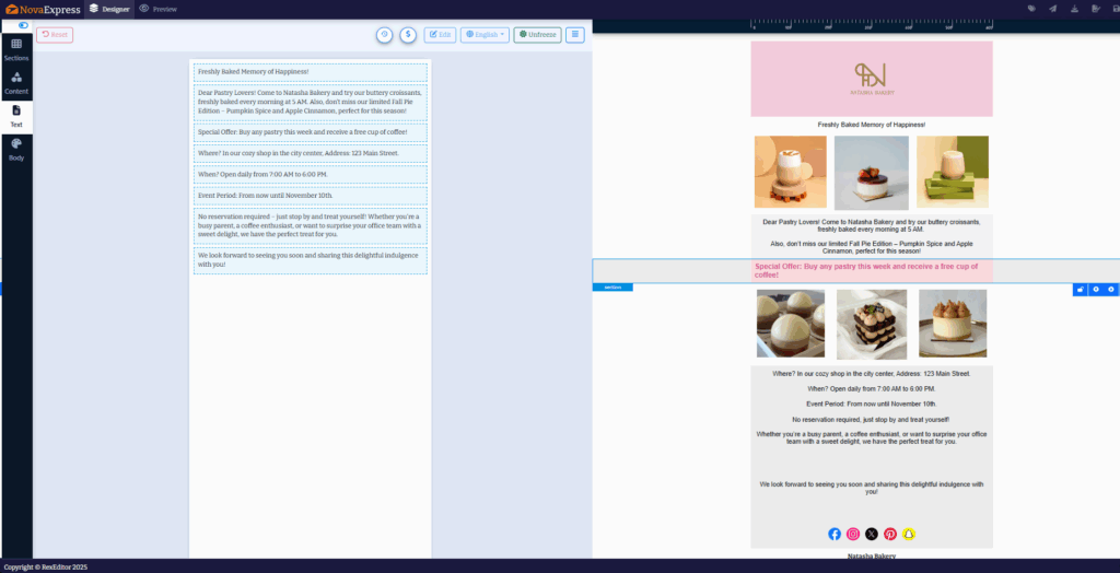 mobile responsive email preview