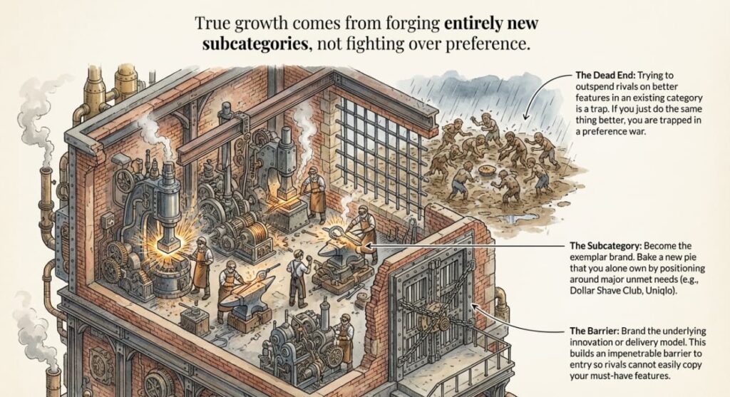 Historical-style illustration symbolizing Aaker’s concept of brand loyalty and the power of brand communities